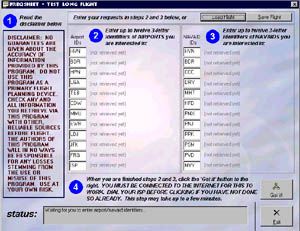 FreqSheet Program Screen